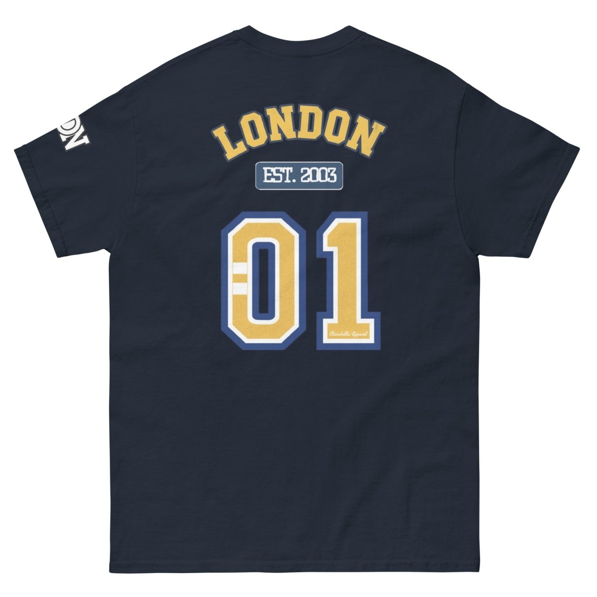 London Varsity Unisex Classic Tee - Chinchilla Choons